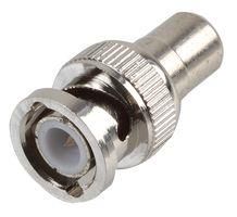 ADAPTER, BNC MALE TO RCA FEMALE BRASS RW1-033