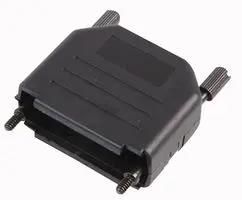 BACKSHELL, D, BLACK, 15WAY MHDPPK15-K