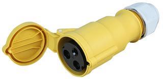 CONNECTOR, 110V, 32A, 2P+E 31012-TLS