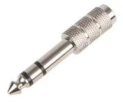 JACK ADAPTOR, ST, 3.5 TO 6.35, METAL PSG08558