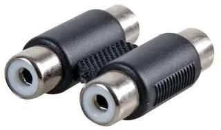 PHONO / RCA COUPLER, 2X SKT TO SKT PSG08637