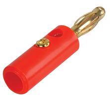 BANANA PLUG 4MM RED-GOLD PSG08742