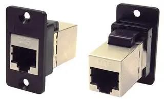 MODULAR ADAPTER, 8P RJ45 JACK-RJ45 JACK CP30622S