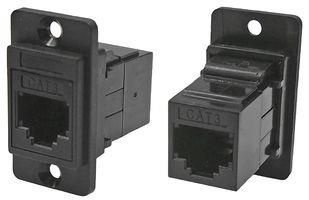 ADAPTER, RJ11 6P4C JACK-JACK, CAT3 CP30723