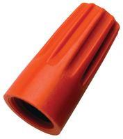 WIRE-NUT WIRE CONNECTORS, ORANGE, 100PK 30-073