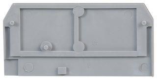 END PLATE, 2.5MM, GREY 280-308