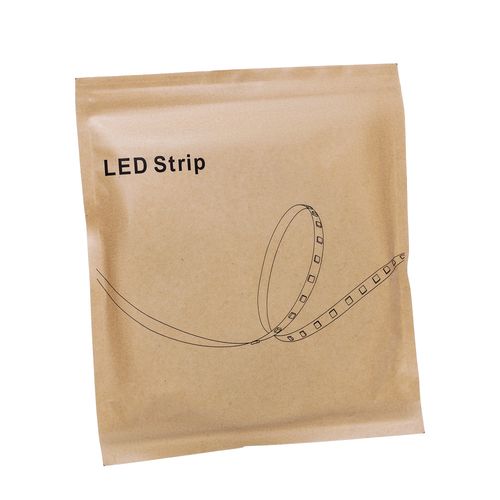 LED strip 24Vdc, 10W/m, COB 480LED/m, 1000lm, warm white 3000K, IP20, 180°, LEMLUX COB-WW480-24V8