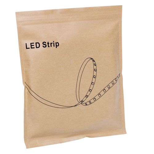 LED strip 24Vdc, 12W/m, COB 480LED/m, 1200lm, warm white 3000K, IP67 hermetic, 180°, LEMLUX COB-WW480-IP67 4772081004180