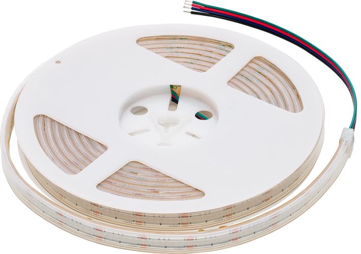 LED riba 24Vdc, 15W/m, COB 840LED/m, RGB, IP67, 180°, LEMLUX COB-RGB840-IP67 4772081004487