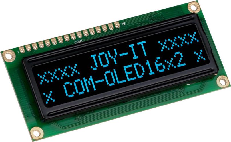 Joy-iT 16x2 OLED display COM-OLED16x2 4250236820293