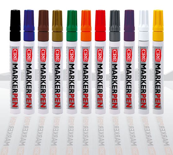 Marker Pens for multi surface use shape:round 4.5mm white CRC CRC-MARKER-WH 5412386002717