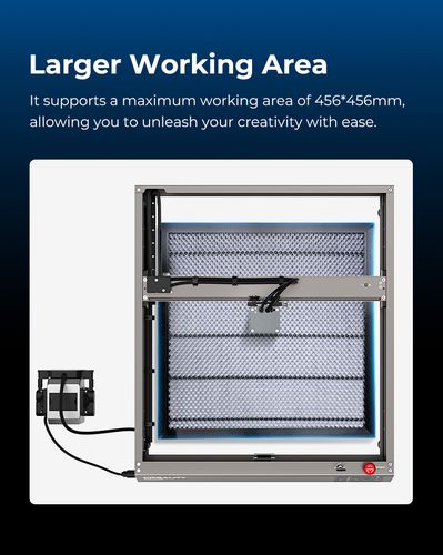 Верстак с сотами 500*500 мм для лазерного гравера CREALITY CRE-4005020009 6971636400059