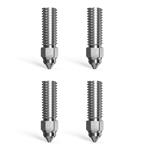 Bimetal nozzle set (2x0.4mm, 0.6mm, 0.8mm) for K1/K1Max, CR-M4, ENDER-3V3KE CREALITY CRE-4008030058 6971636400493