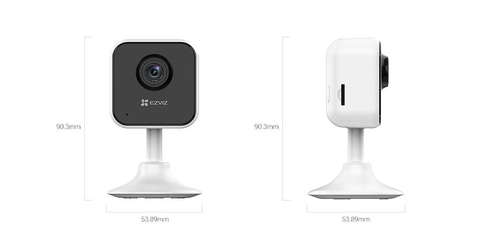 Wireless Wi-Fi indoor camera H1C, 1080p, Micro SD up to 256GB CS-H1C 6941545616407