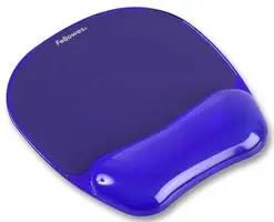 MOUSE PAD, GEL, BLUE, FELLOWES 91141