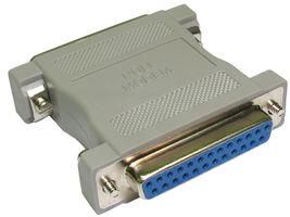 ADAPTOR, NULL MODEM DB25 M AD-451