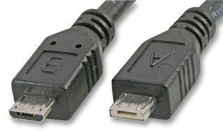 CABLE, USB MICRO A M-MICRO B M,1.8M USB2-164