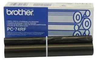 INK FILM, BROTHER PC-71RF, 4 PACK PC-74RF