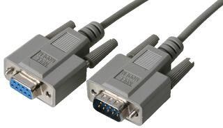 LEAD, 9WAY M-9WAY F,2M,NULL MODEM PSG90632