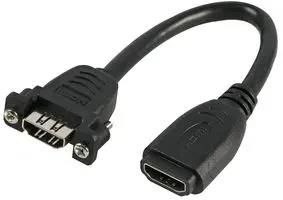 LEAD, HIGH SPEED HDMI, PANEL MOUNT, 15CM PSG90832