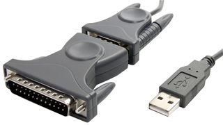 LEAD, USB TO RS232 DB9/DB25 M/M ICUSB232DB25