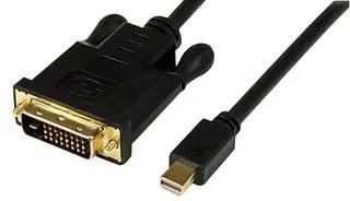 LEAD, MINI DISPLAYPORT-DVI, MALE-MALE 1M MDP2DVIMM3B