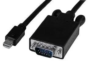 LEAD,MINI DP-VGA 1920X1200 2M BLACK MDP2VGAMM6B