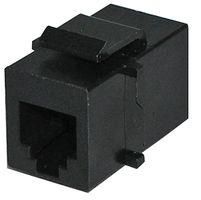 ADAPTER, IN-LINE, RJ12 JACK-JACK, 6POS KCK66#24