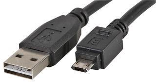 LEAD,DUAL REVERSIBLE USB2.0 AM-MICROB 5M PSG91262