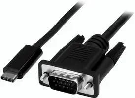 USB-C - VGA MALE ADAPTER CABLE, 2M CDP2VGAMM2MB