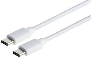 LEAD, USB2.0 TYPE C-TYPE C, WHITE 0.5M PSG91489