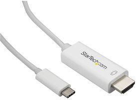 LEAD, USB-C - HDMI, 4K 60HZ WHITE 1M CDP2HD1MWNL