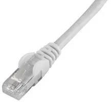 PATCH CORD, RJ45 PLUG-PLUG, WHT, 3M PSG91557