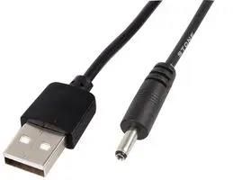 LEAD, USB-3.4MM 5V DC, TYPE H BARREL 2M PSG91615