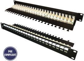 PATCH PANEL, 24 PORT CAT 6, LOKJAC SF24LJ