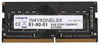 MEMORY,8GB DDR4 SODIMM,PC4-21333 2666MHZ IN4V8GNELSX