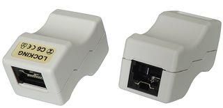 ADAPTOR, RJ45 JACK-JACK, 8POS SACLJ