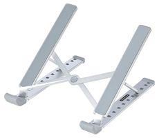 LAPTOP RISER STAND, FOLDABLE, SILVER LAPTOP-RISER-BAR