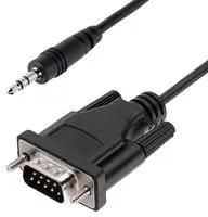 CABLE ASSY, DB9 PLUG-3.5MM PLUG, 1M 9M351M-RS232-CABLE