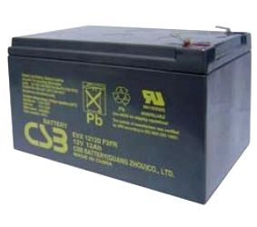 Acid lead battery 12V 12Ah F2 Pb CSB CSB-EVX12120