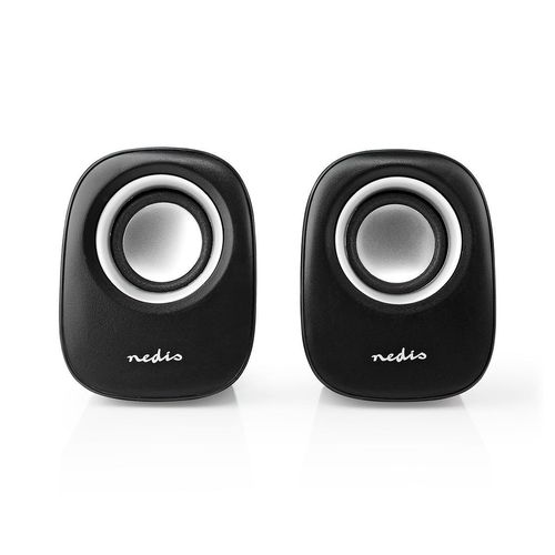 PC Speaker | 2.0 | 12 W | 3.5 mm Male | USB Powered | Volume control CSPR10020BK 5412810266760