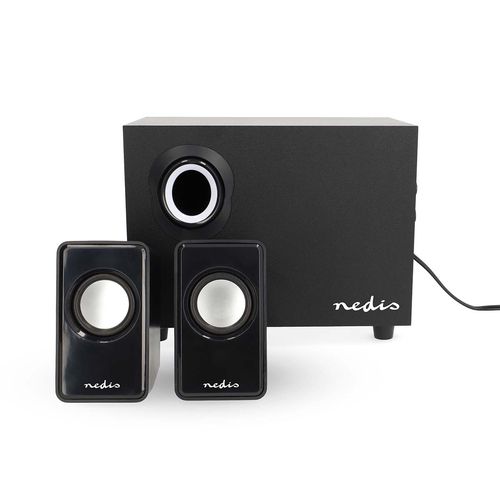 PC Speaker | 2.1 | 33 W | 3.5 mm Male | USB Powered | Volume control CSPR10021BK 5412810272389