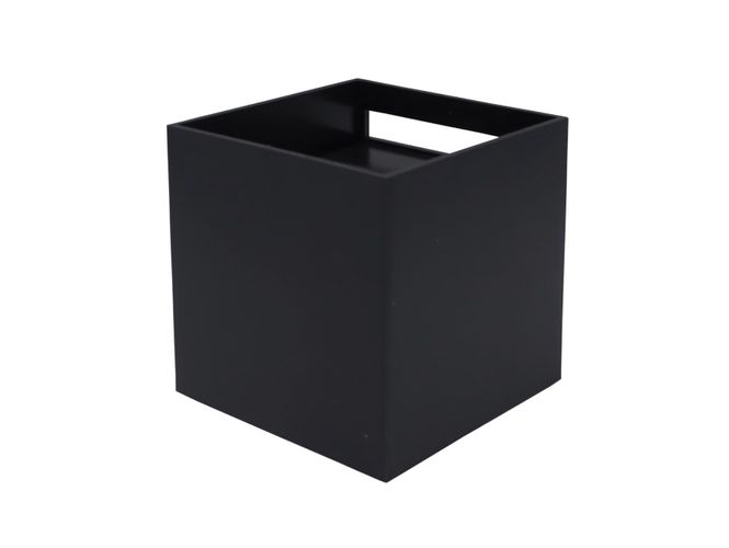 Välisvalgusti LED 2x3W 4000K IP54, reguleeritav, must CUBE, LEDOM 478177 5907777478177
