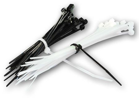 Cable tie 142x3.2 Black KSS CV140BK RoHS CV-140B