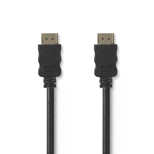 High Speed HDMI™ Cable with Ethernet | HDMI™ Connector | HDMI™ Connector | 4K@30Hz | 18 Gbps | 40.0 m | Round | PVC | Black | Tag CVGT34620BK400 5412810295135