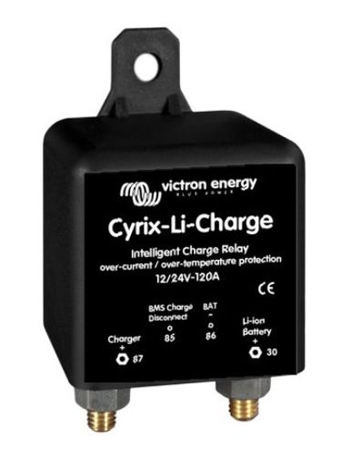 Liitiumaku laadimislüliti Cyrix-Li-Charge 12 / 24V-120A, Victron energia CYR010120430 8719076022183