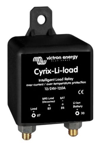 Переключатель зарядки литиевой батареи Cyrix-Li-load 12 / 24V-120A, Victron energy CYR010120450 8719076022190