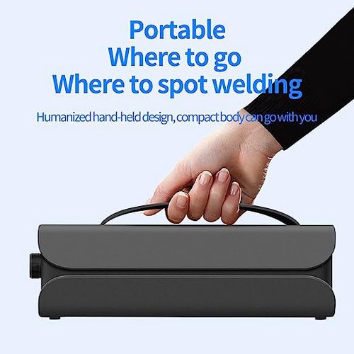 Portable spot welding machine Farah capacitor DIY energy storage nickel sheet mini household 18650 lithium battery welding 0.3 nickel strip Docreate D0-02