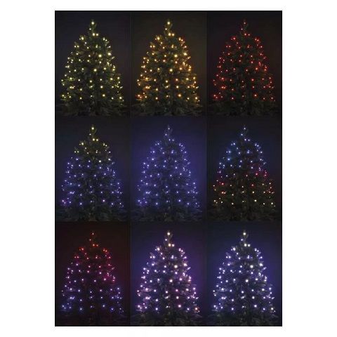 LED vanik, 230Vac, 16m, 160 x LED, RGB, kontroller, IR kaugjuhtimispult, EMOS D4AA04 8592920100240