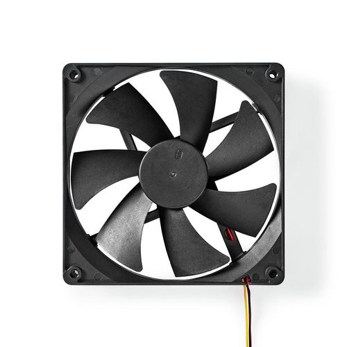 DC Fan | DC | Fan size: 140 mm | 3-Pin | 24.9 dBA | Black DCFAN14025BK 5412810322459